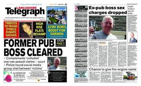 Lancashire Telegraph (Burnley, Pendle, Rossendale) – September 07, 2019