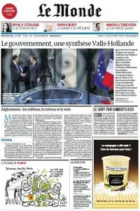 Le Monde du Jeudi, 03. Avril 2014