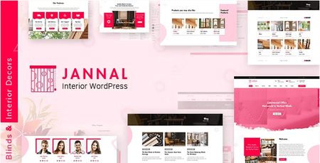 Themeforest - Jannal v2.6 - Windows Curtains & Doors Service WordPress Theme