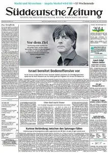 Süddeutsche Zeitung vom Samstag, 12. Juli 2014