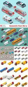 Vectors - Isometric Cars Set 5