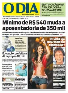 Jornal O Dia em PDF, Terça, 28 de Dezembro de 2010