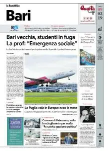 la Repubblica Bari - 9 Marzo 2019