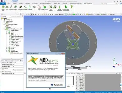 FunctionBay Multi-Body Dynamics for ANSYS 2020 R1