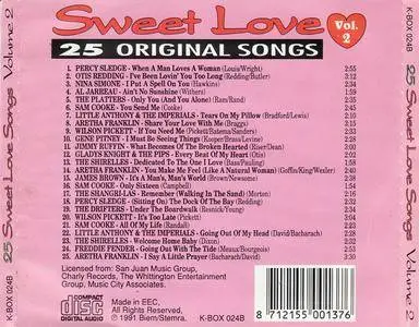 VA - Sweet Love: 25 Original Songs Volume 2 (1991) {K-Box}
