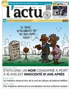 L'actu – 30 juin 2022