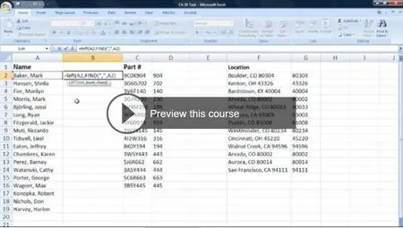 Lynda - Excel 2007: Advanced Formulas and Functions