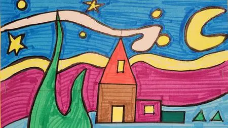 Get Going With Van Gogh Elementary Drawing Classes