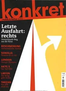 Konkret Politik und Kultur Magazin August No 08 2011
