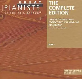 VA - Great Pianists of the 20th Century: The Complete Edition (1999) (2 Box Sets, 202 CDs)