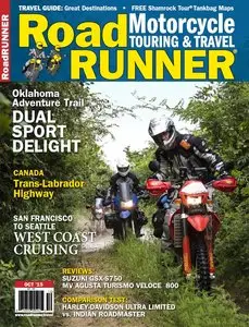 RoadRUNNER Motorcycle Touring & Travel - September-October 2015