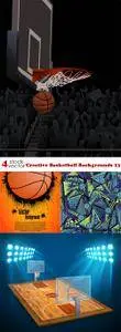 Vectors - Creative Basketball Backgrounds 13