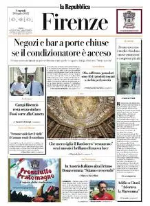 la Repubblica Firenze - 29 Luglio 2022