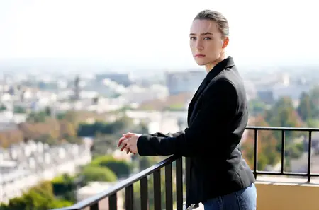 Saoirse Ronan - AP News Portraits at the Four Seasons Hotel in Los Angeles on October 14, 2024