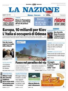 La Nazione Massa Carrara - 11 Luglio 2025
