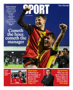 The Herald Sport (Scotland) - 10 May 2025