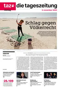 taz die tageszeitung - 03 November 2025