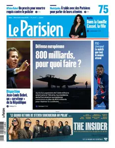 Le Parisien du Mercredi 5 Mars 2025