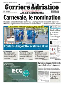 Corriere Adriatico Ascoli - 5 Marzo 2025