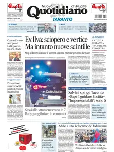 Quotidiano di Puglia Taranto - 21 Maggio 2025