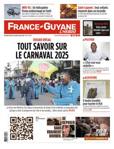 France-Guyane l'hebdo - 10 Janvier 2025