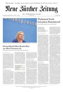 Neue Zurcher Zeitung International  - 10 September 2024