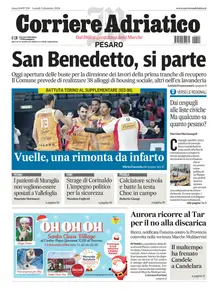 Corriere Adriatico Pesaro - 9 Dicembre 2024