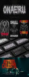 Onaeru - Death Metal Font 2AGDPXF