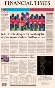 Financial Times Europe - 18 September 2025