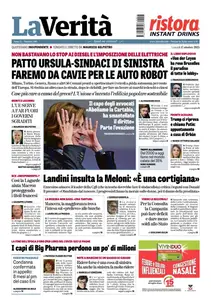 La Verita - 17 Ottobre 2025