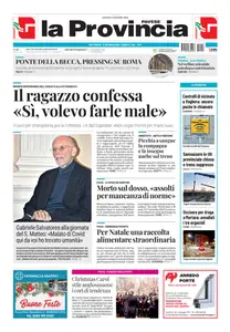 La Provincia Pavese - 12 Dicembre 2024