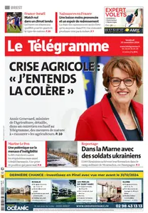 Le Télégramme Brest - 15 Novembre 2024