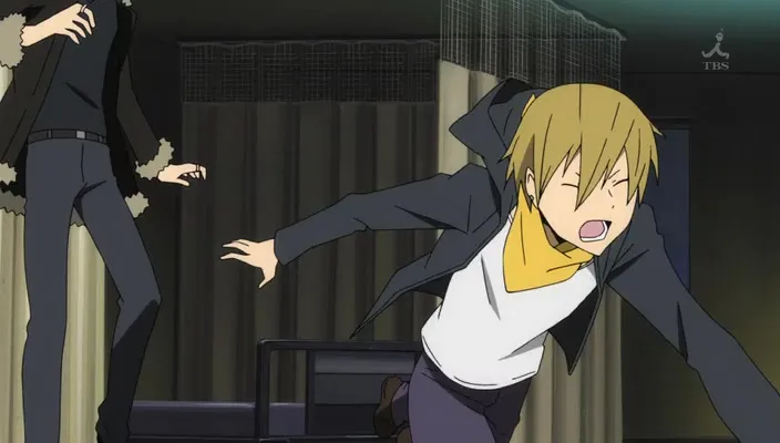 Durarara - 18(704x400 h264) MP4 - "Durarara - 18(704x400 h264) MP4 part01 rar" yEnc
