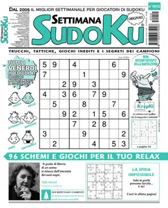 Settimana Sudoku - 3 Gennaio 2025