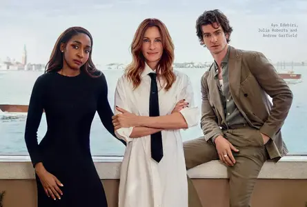 Julia Roberts, Chloe Sevigny and Ayo Edebiri by Xavi Gordo for Variety September 18, 2025