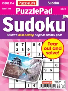 PuzzleLife PuzzlePad Sudoku - May 2025