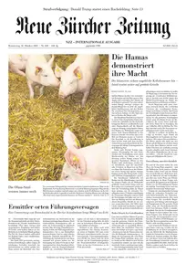 Neue Zürcher Zeitung (International) - 16 Oktober 2025