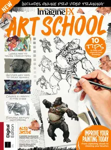 ImagineFX Presents - ImagineFX Art School - 3rd Edition - August 2023