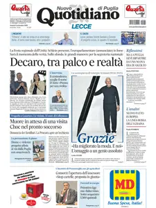 Quotidiano di Puglia Lecce - 5 Settembre 2025