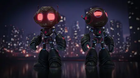 Blender 4.5 for beginners - Robot creation