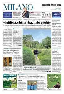 Corriere della Sera Milano - 5 Agosto 2025