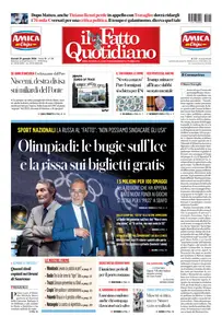 Il Fatto Quotidiano - 29 Gennaio 2026