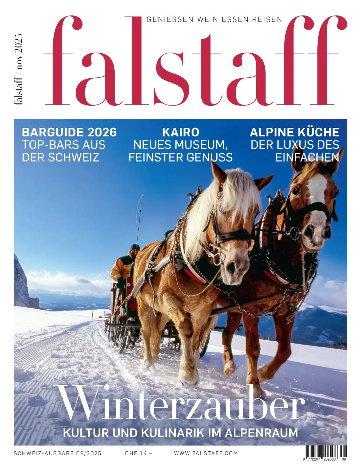 Falstaff Magazin Schweiz - November 2025