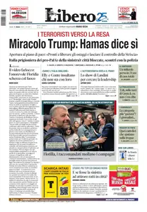 Libero - 4 Ottobre 2025