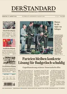 Der Standard Kompakt - 27 August 2024
