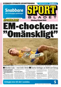 Sportbladet - 29 Juni 2025