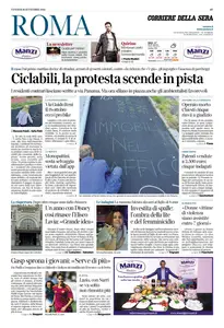 Corriere della Sera Roma - 26 Settembre 2025