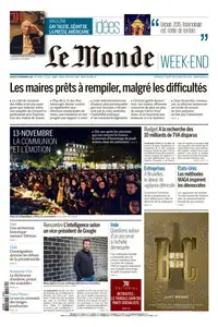 Le Monde du Samedi 15 Novembre 2025