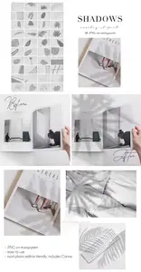 Realistic 40 Shadows Photo Overlays