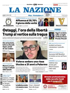 La Nazione Pisa Pontedera - 13 Ottobre 2025